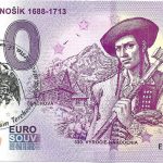 juraj janosik 1688-1713 2018-1 terchova peciatka o euro souvenir slovensko bankovka zero 0 € schein banknote