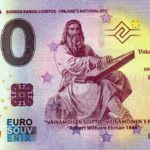kalevala 2022-1 0 euro souvenir banknotes finland suomi