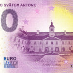 kaštieľ vo svätom antone 2022-1 0 euro souvenir bankovka slovensko