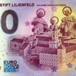kloster stift lilienfeld 2022-1 0 euro souvenir banknotes austria