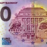 leipzig hauptbahnhof 2022-2 0 euro germany souvenir schein