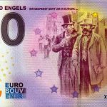marx und engels 2021-3 0 euro banknote schein germany