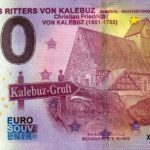 mumie des ritters von kalebuz 2022-1 0 euro baknotes germany souvenir schein