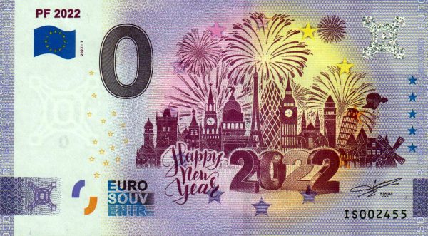pf 2022 2022-1 island 0 eurosouvenir banknotes