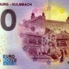 plassenburg – kulmbach 2021-1 0 euro souvenir banknotes germany