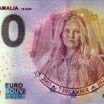 prinses amalia 2021-2 0 euro souvenir banknotes netherlands