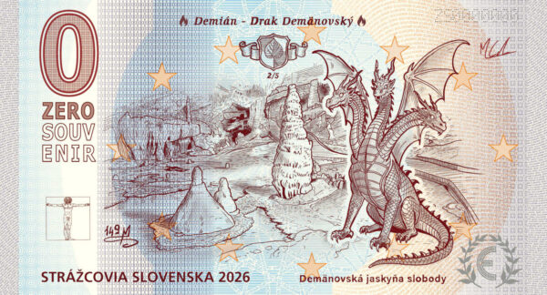 strazcovia slovenska 2026 - drak demian demanovsky zerosouvenir
