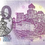 trencin 2019-1 trenciansky hrad castle slovakia 0 euro souvenir bankovka slovensko peciatka