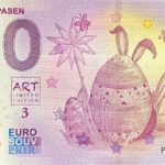 vrolijk pasen 2022-1 0 euro souvenir banknotes netherlands