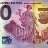 welterbe baden bei wien 2021-2 0 euro souvenir banknotes austria