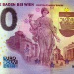 welterbe baden bei wien 2021-2 0 euro souvenir banknotes austria