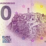 zero euro Civita di Bagnoregio 2020-1 0 euro souvenir italy