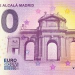 zero euro Puerta de Alcalá Madrid 2020-1 0 euro souvenir banknotes