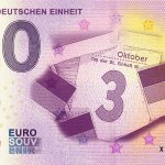 zero euro Tag der Deutschen Einheit 2020-41 0 euro souvenir schein germany