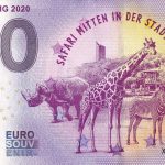 zero euro ZOO Leipzig 2020 2020-3 0 euro souvenir schein germany