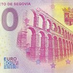 zero euro banknote Acueducto de Segovia 2020-2 0 euro souvenir spain