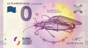 zero euro banknotes Le Planeur Bleu 2020-3 billet france schein