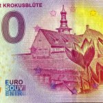zero euro souvenir Husumer Krokusblute 2020-1 0 euro banknotes germany