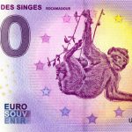 zero euro souvenir La Foret des Singes 2020-3 0 euro banknote