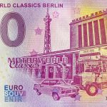 zero euro souvenir MOTORWORLD CLASSICS BERLIN 2019-1 0 eurova bankovka nemecko