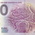 zero euro souvenir Mettlach an der Saarschleife 2019-2 0 euro banknote germany