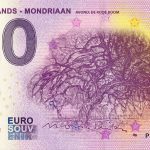 zero euro souvenir Netherlands – Mondriaan 2020-2 0 eurove bankovky