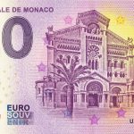 zero euro souvenir banknote Cathédrale de Monaco 2020-3 billet schein france