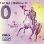 zero eurosouvenir Monarch of the Netherlands 2020-4 0 euro baknotes