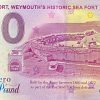 zero pound souvenir Nothe Fort, Weymouth's Historic Sea Fort 2023-1 great britain banknote