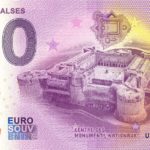 zeroeuro souvenir Fort de Salses 2022-2 0 euro banknotes france