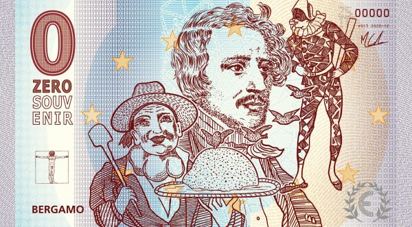 zerosouvenir bergamo V013 2020-12 0 souvenir banknote italy