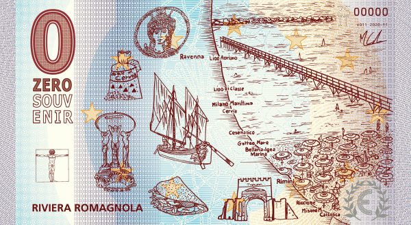 zerosouvenir riviera romagnola V011 2020-11 0 souvenir banknote italy