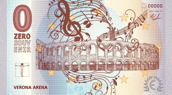 zerosouvenir verona arena V010 2020-11 0 souvenir banknote italy