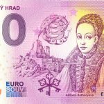 Čachtický hrad 2020-1 0 euro souvenir bankovka slovensko